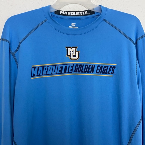 Men Marquette Golden Eagles Long Sleeve Shirt XL - Picture 2 of 5
